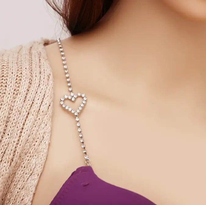 Bretelles De Soutien-gorge Réglables En Strass, Bretelles