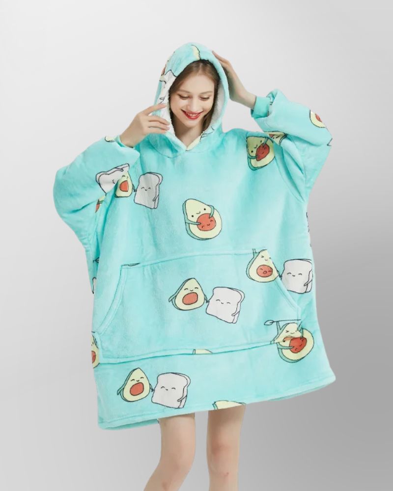 Sweat à capuche chaud avec poche