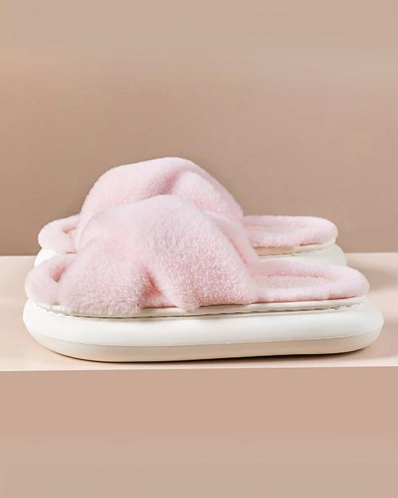 Chaussons chauds et moelleux