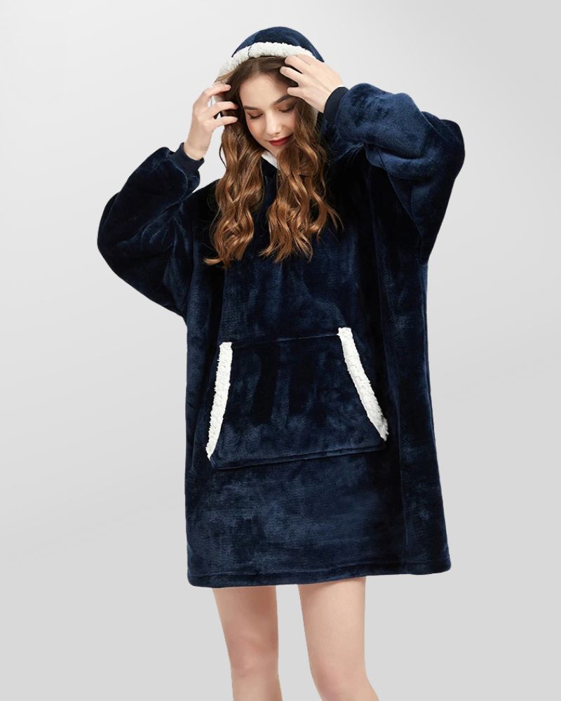 Sweat à capuche chaud avec poche