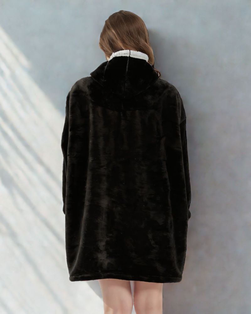 Sweat à capuche chaud avec poche