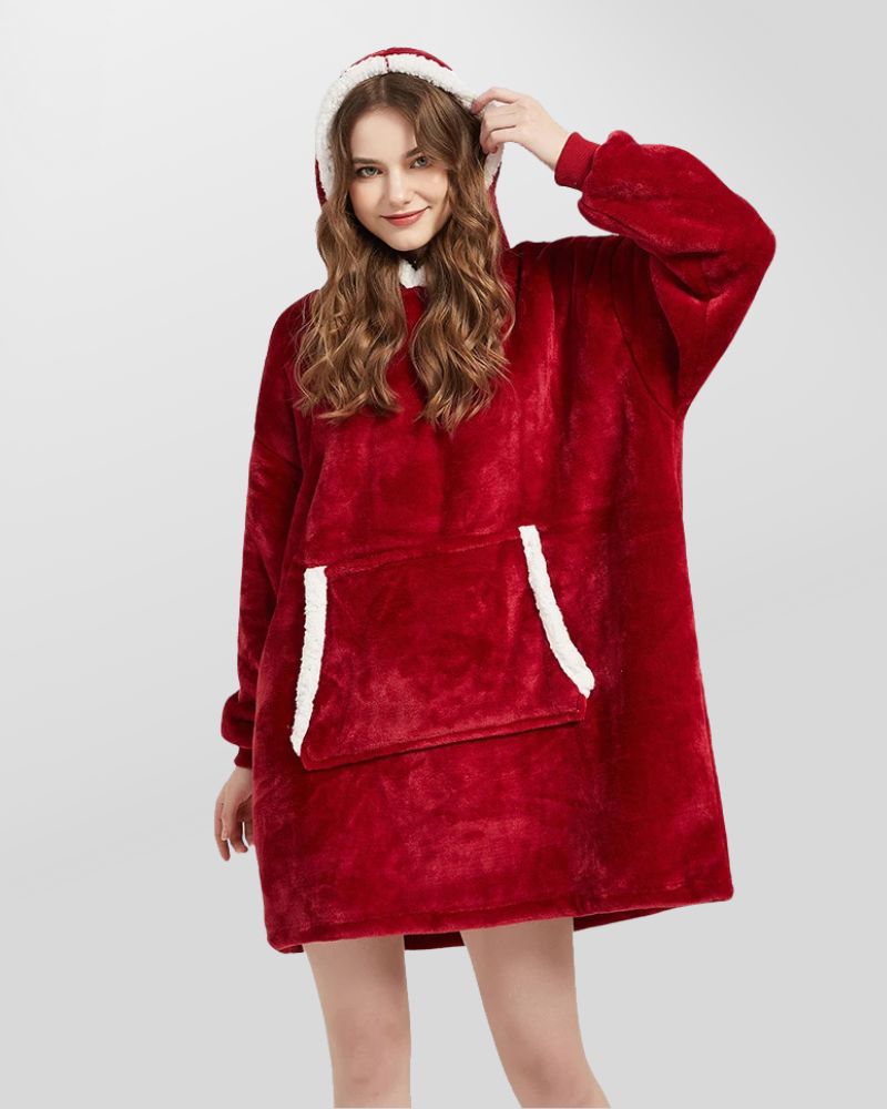 Sweat à capuche chaud avec poche