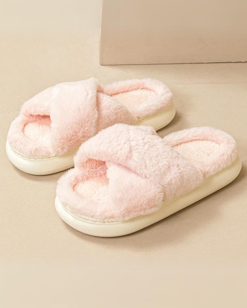 Chaussons chauds et moelleux
