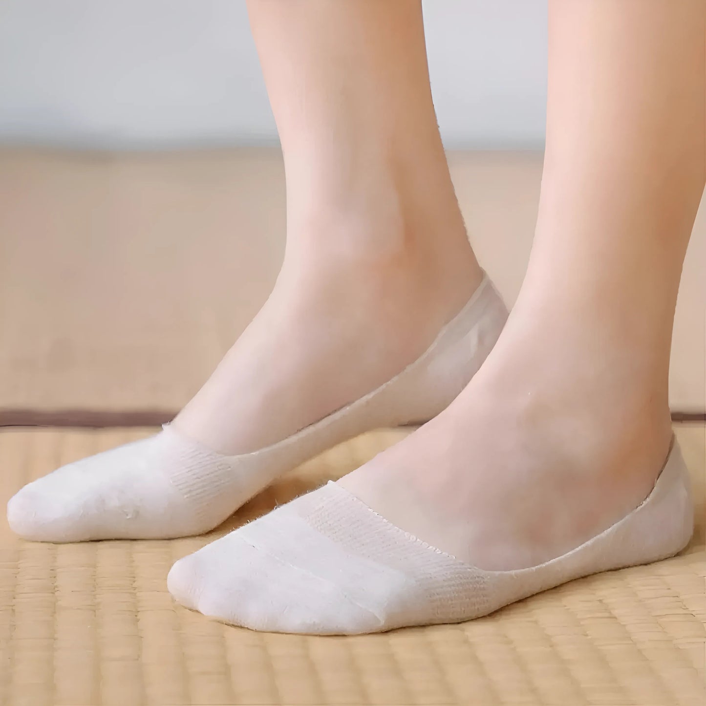 5 paires de chaussettes de cheville colorées pour femmes