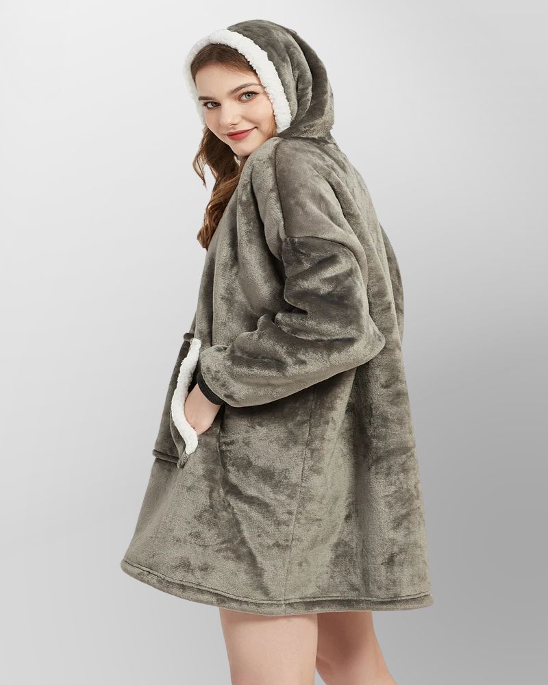 Sweat à capuche chaud avec poche