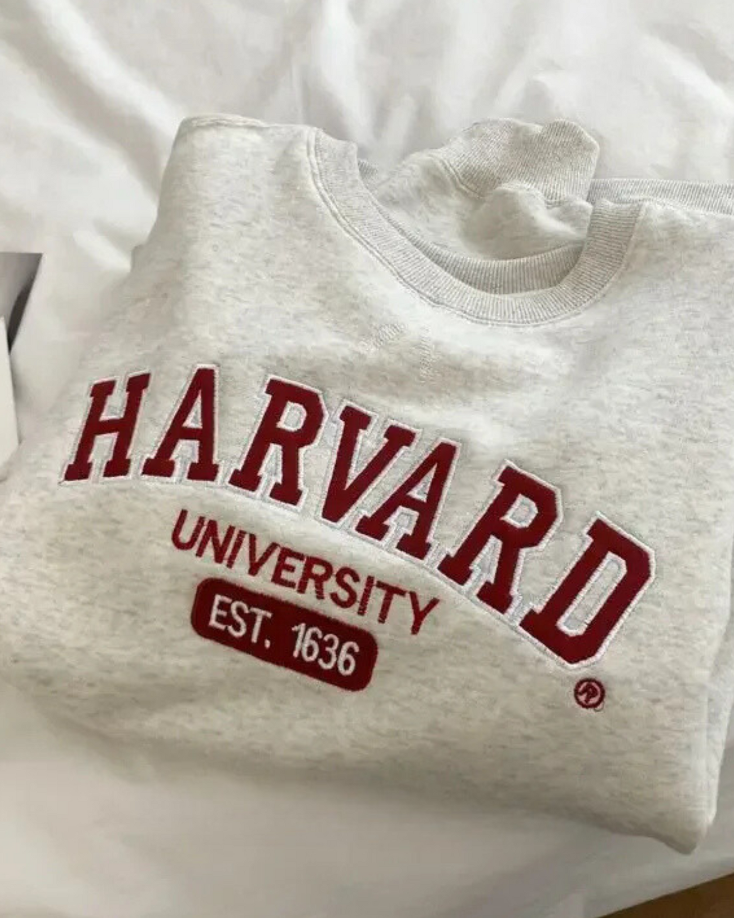 Sweat-shirt oversize col rond Université Harvard