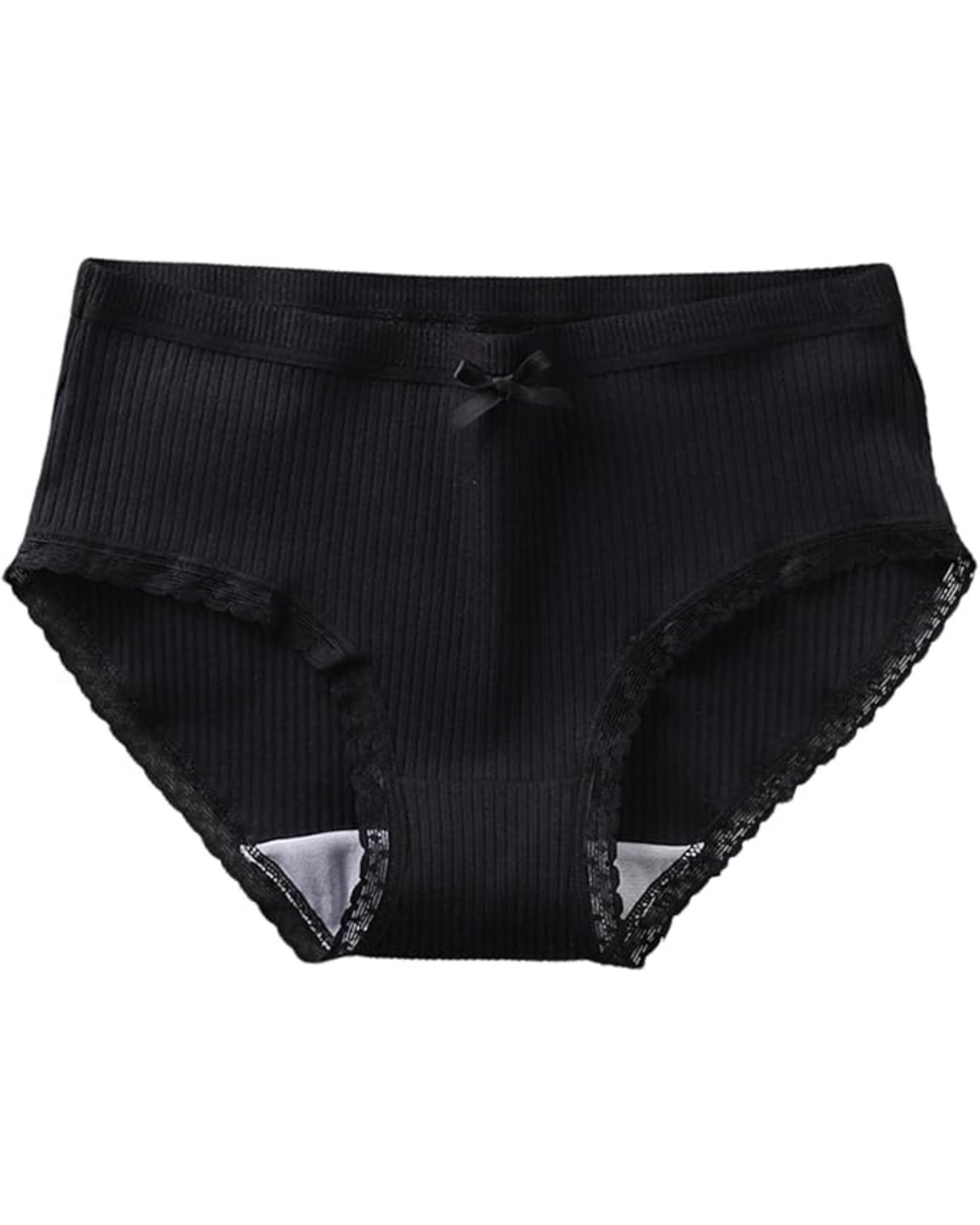 Culotte en dentelle côtelée confortable
