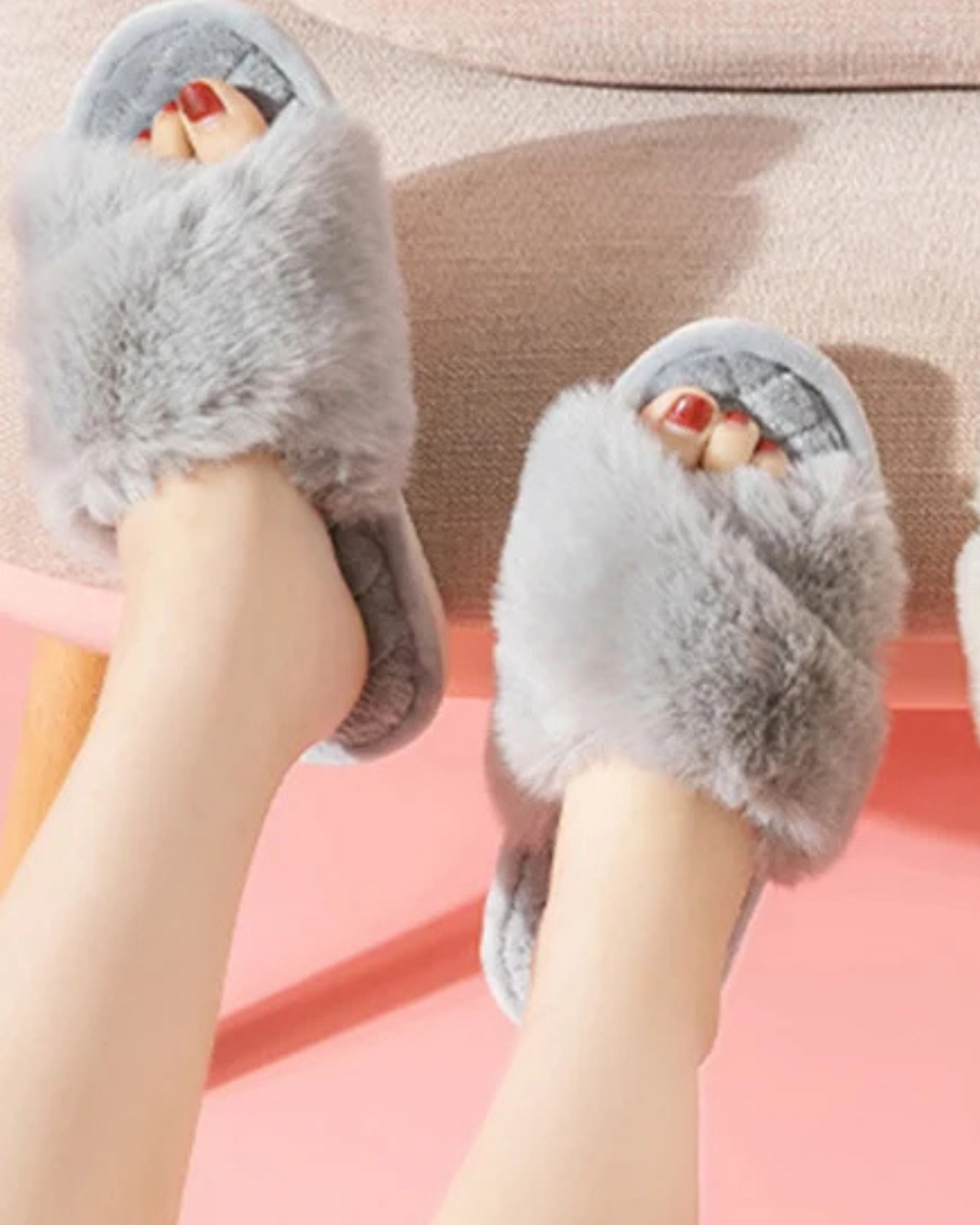 Chaussons moelleux et confortables