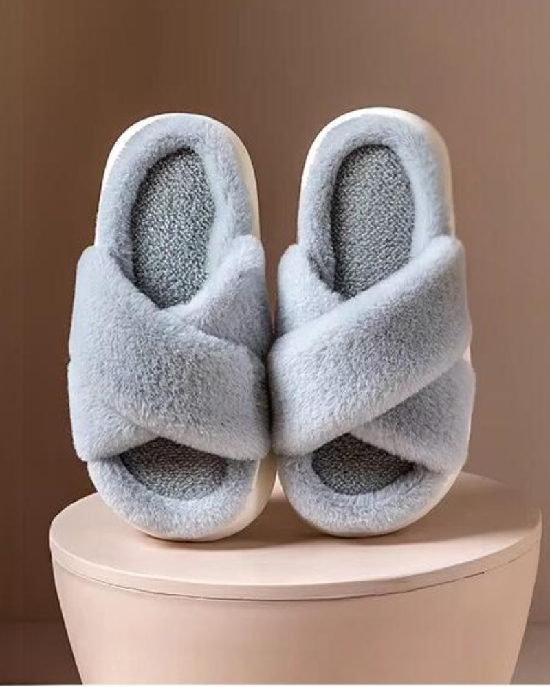 Chaussons chauds et moelleux