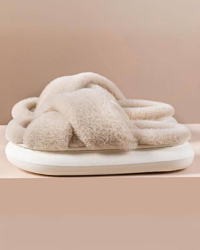 Chaussons chauds et moelleux