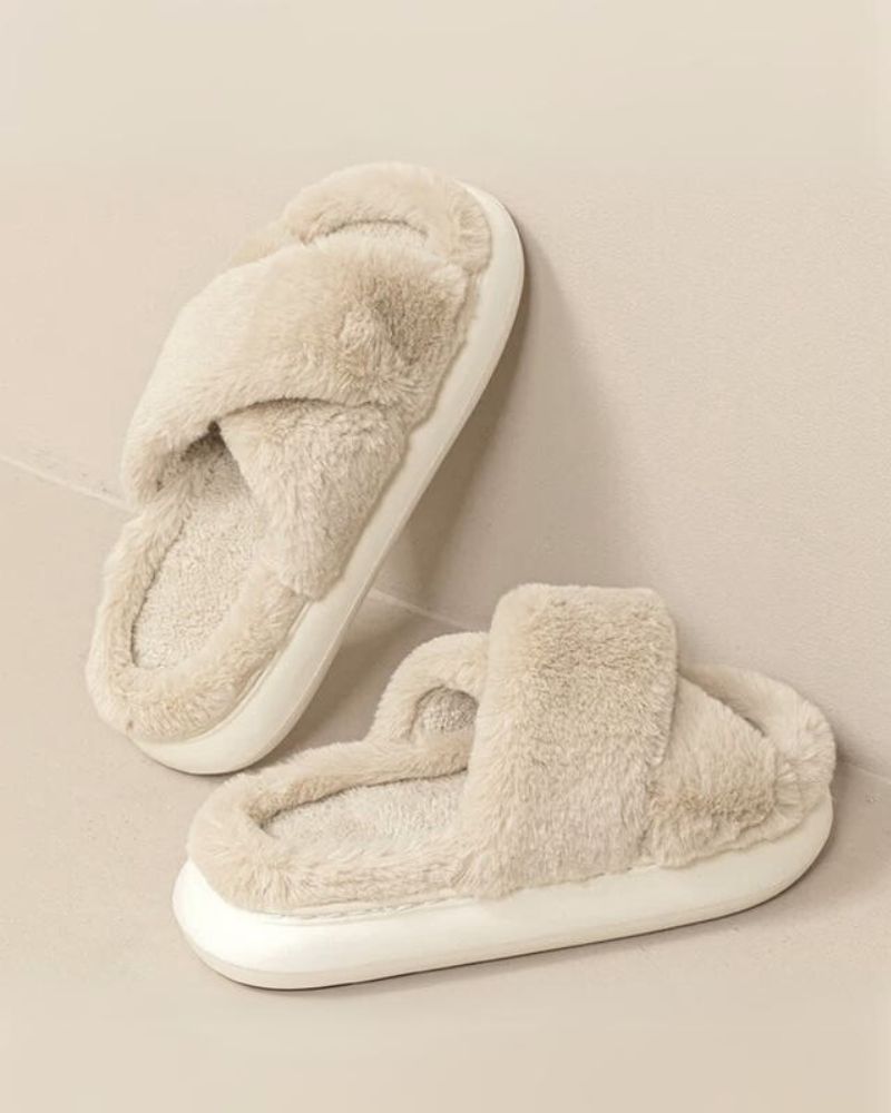 Chaussons chauds et moelleux