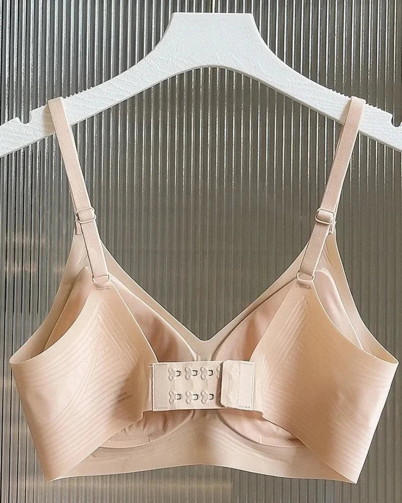 Soutien-gorge sans couture doux à fines bretelles