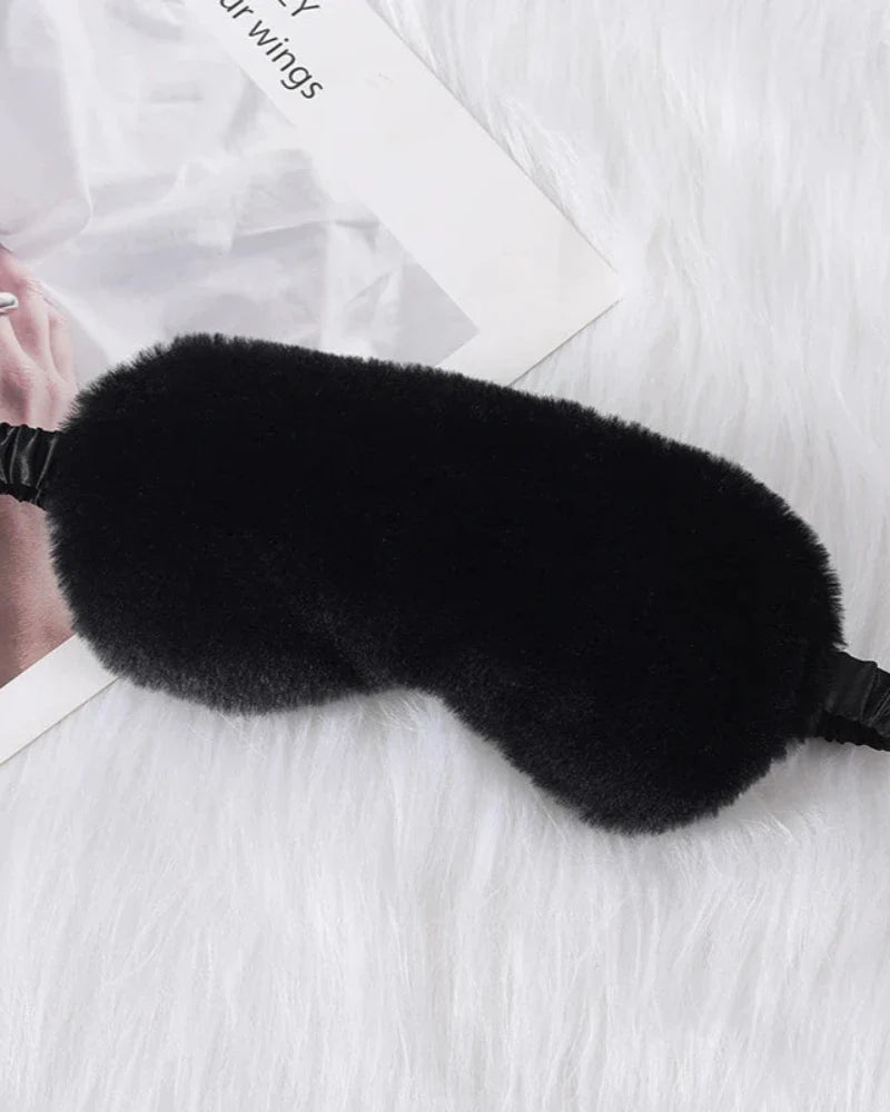 Masque de sommeil en peluche