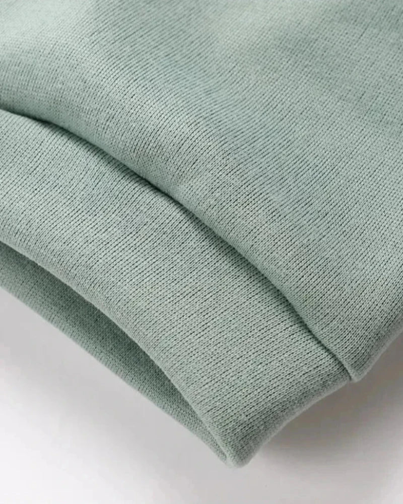 Ensemble de survêtement confortable avec fermeture éclair