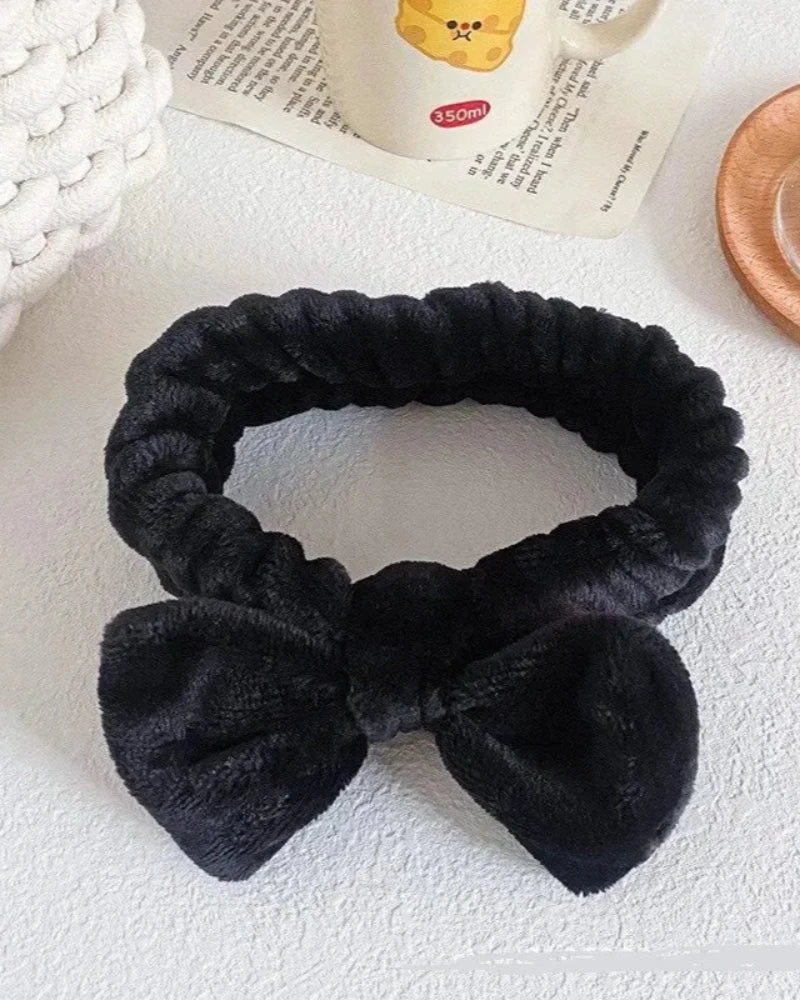 Ensemble de bandeaux moelleux pour la tête et les poignets