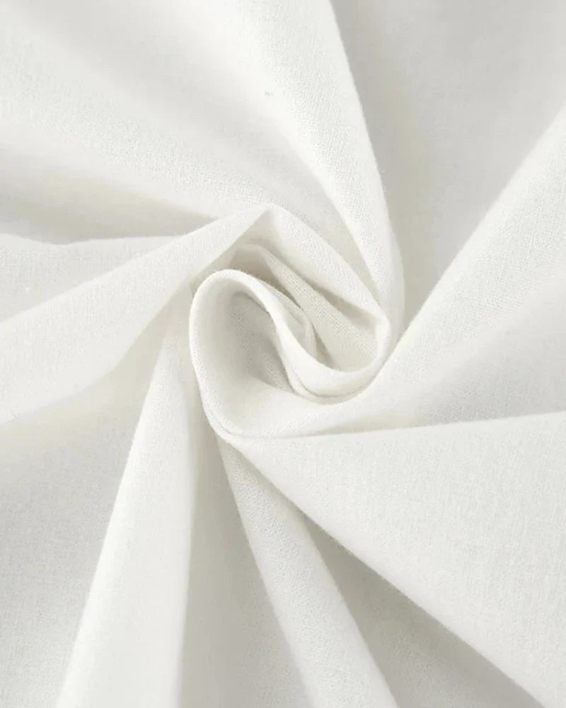 Chemise de nuit simple à manches courtes