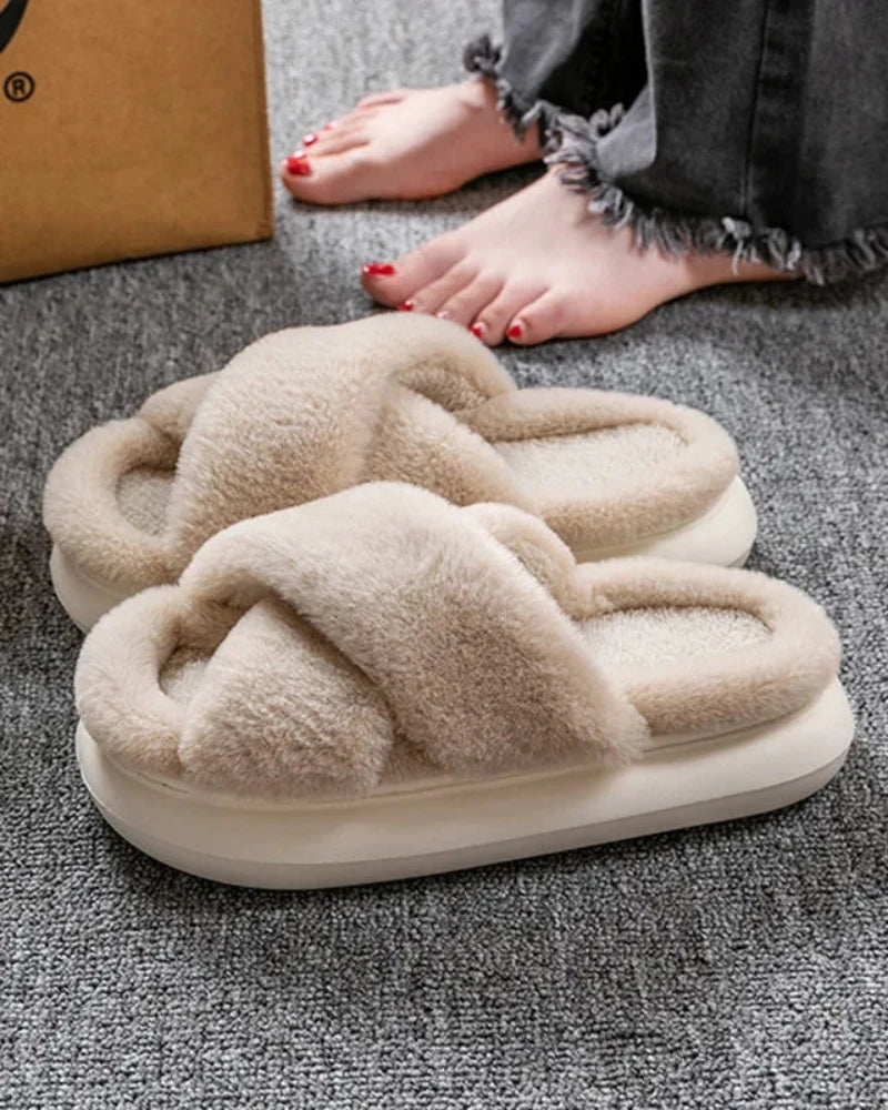 Chaussons chauds et moelleux