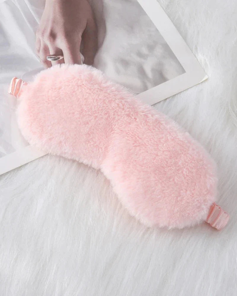 Masque de sommeil en peluche