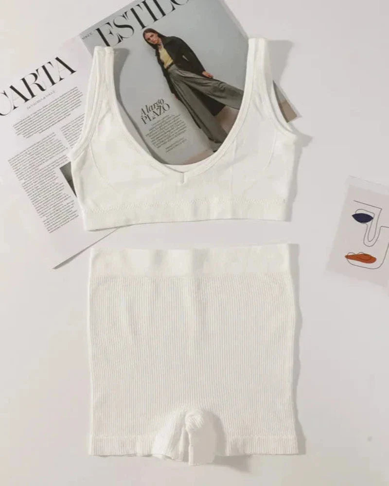 Ensemble de lingerie confortable avec boxers
