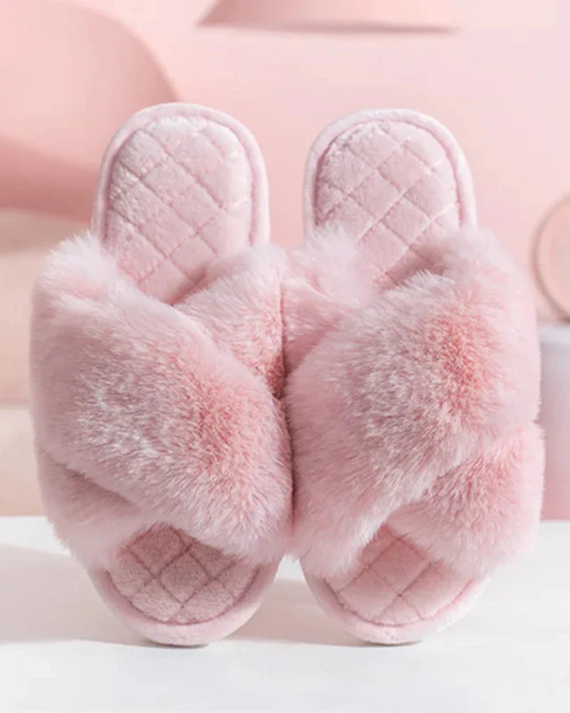 Chaussons moelleux et confortables