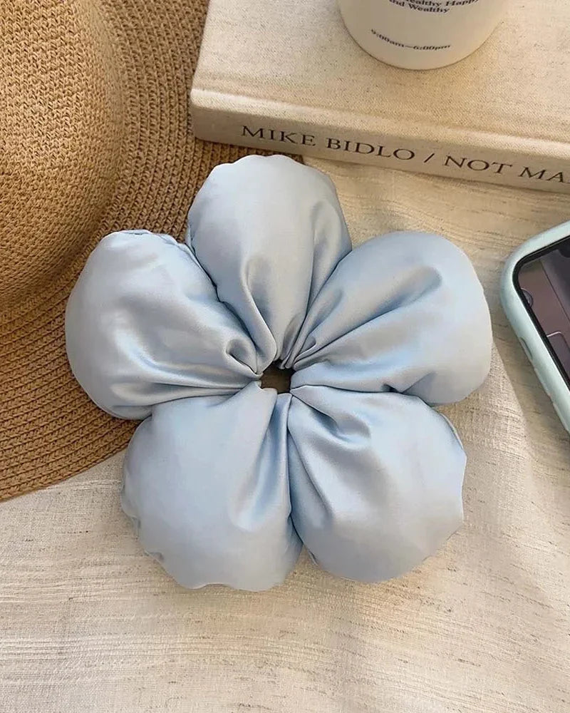 Chouchou en forme de fleur