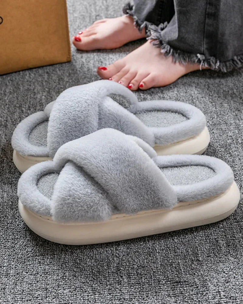 Chaussons chauds et moelleux