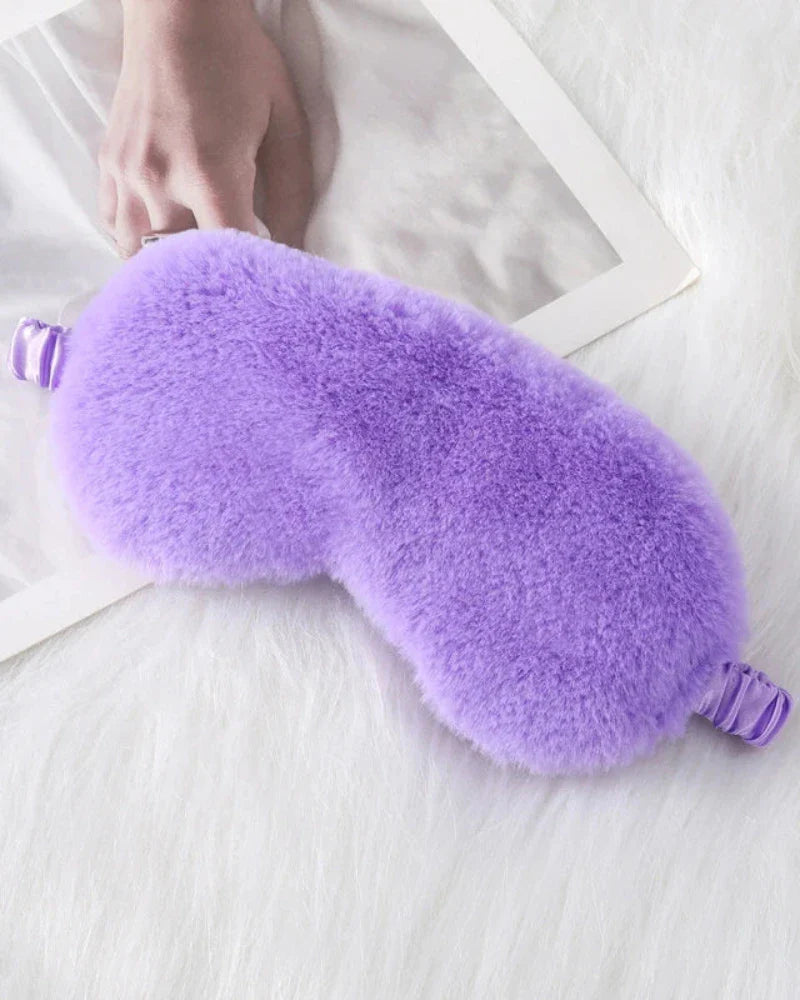 Masque de sommeil en peluche