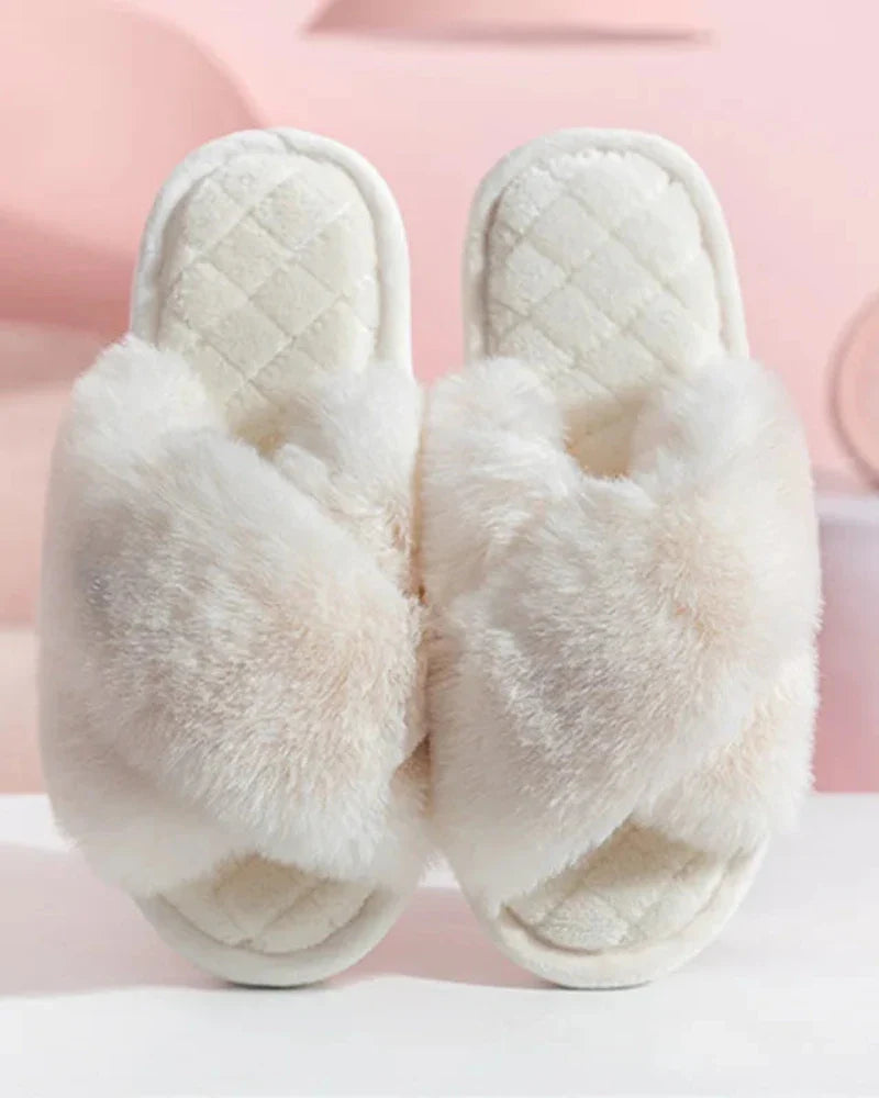Chaussons moelleux et confortables