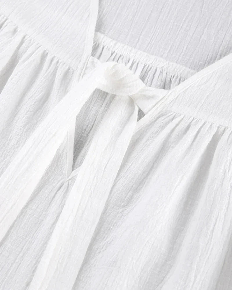 Ensemble long en mousseline pour la maison