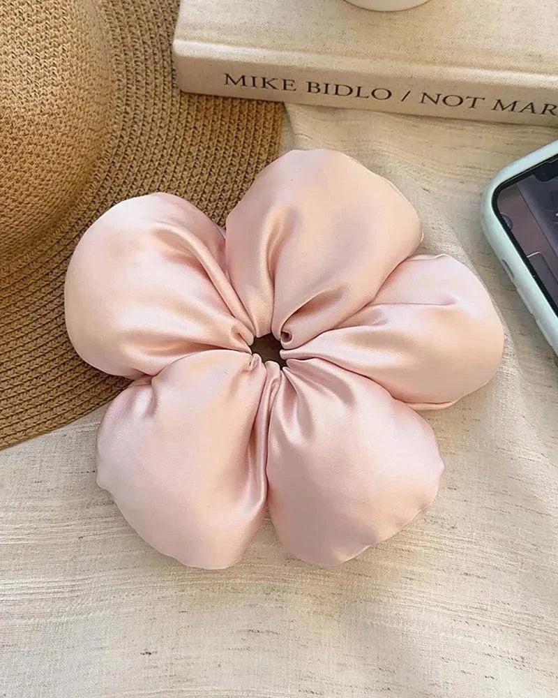 Chouchou en forme de fleur