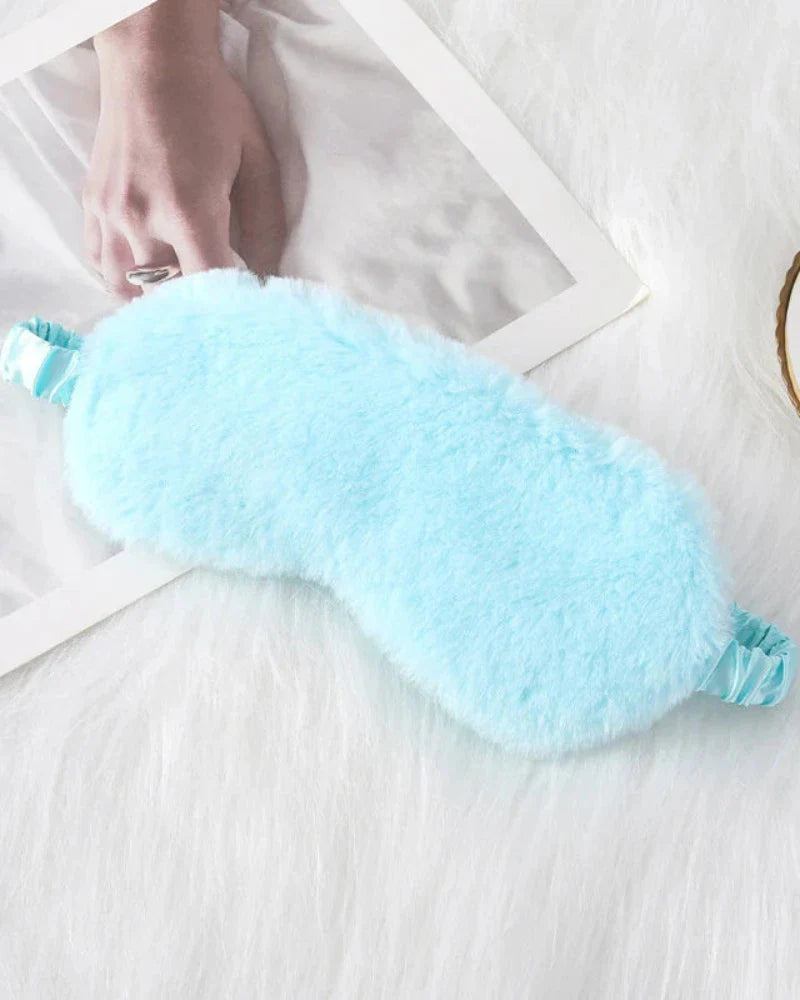 Masque de sommeil en peluche