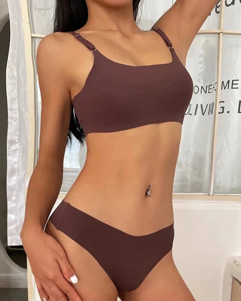 Ensemble de lingerie sans couture confortable