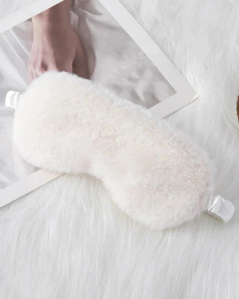 Masque de sommeil en peluche