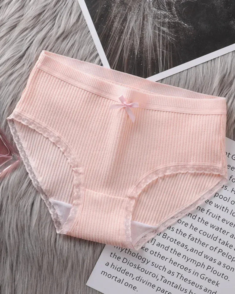 Culotte en dentelle côtelée confortable