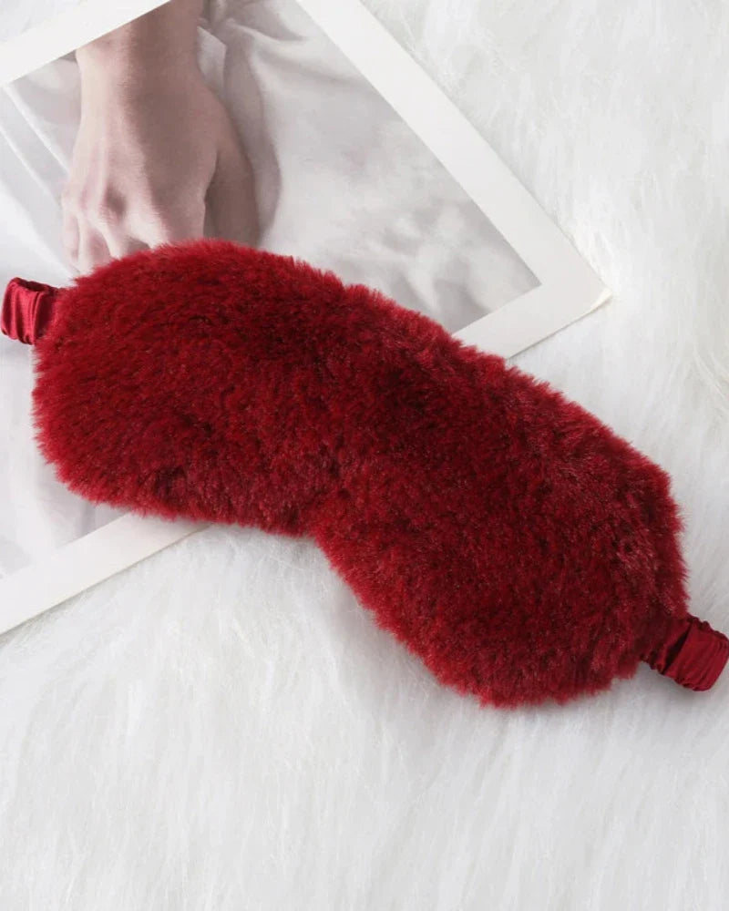 Masque de sommeil en peluche