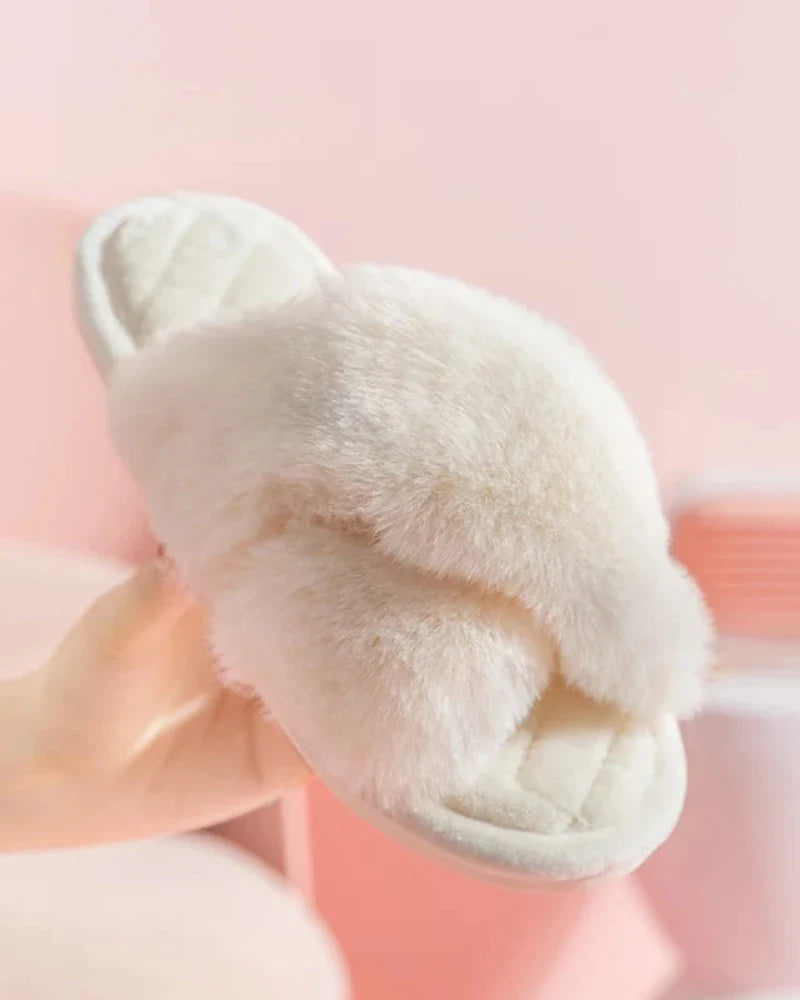 Chaussons moelleux et confortables