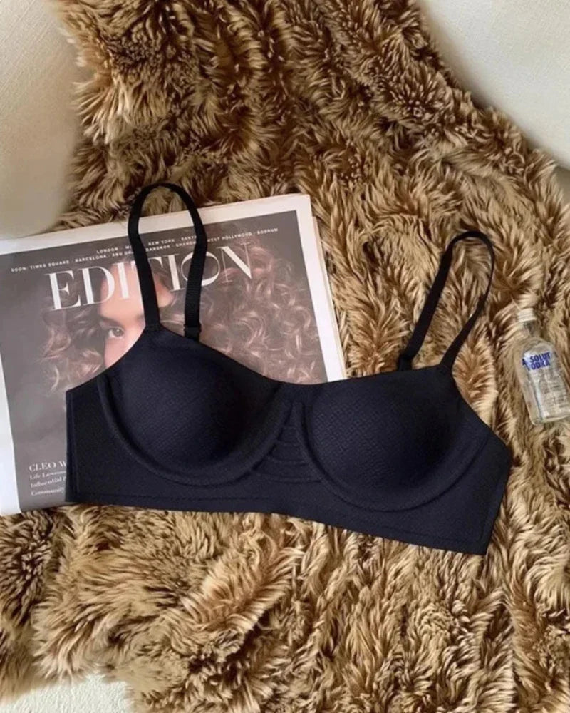 Soutien-gorge sans couture en balconnet confortable