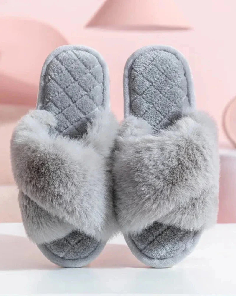 Chaussons moelleux et confortables