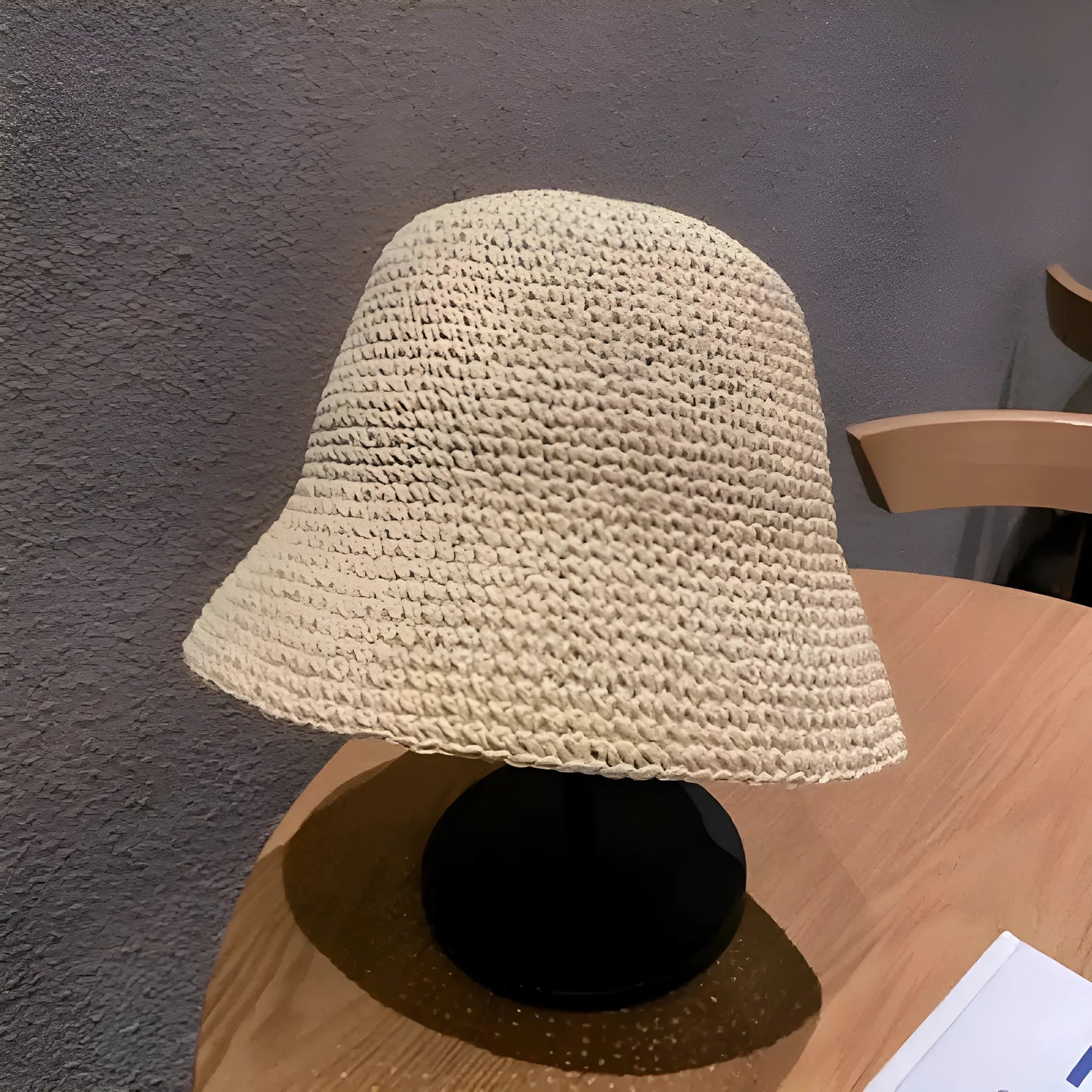Beige Chapeau de paille