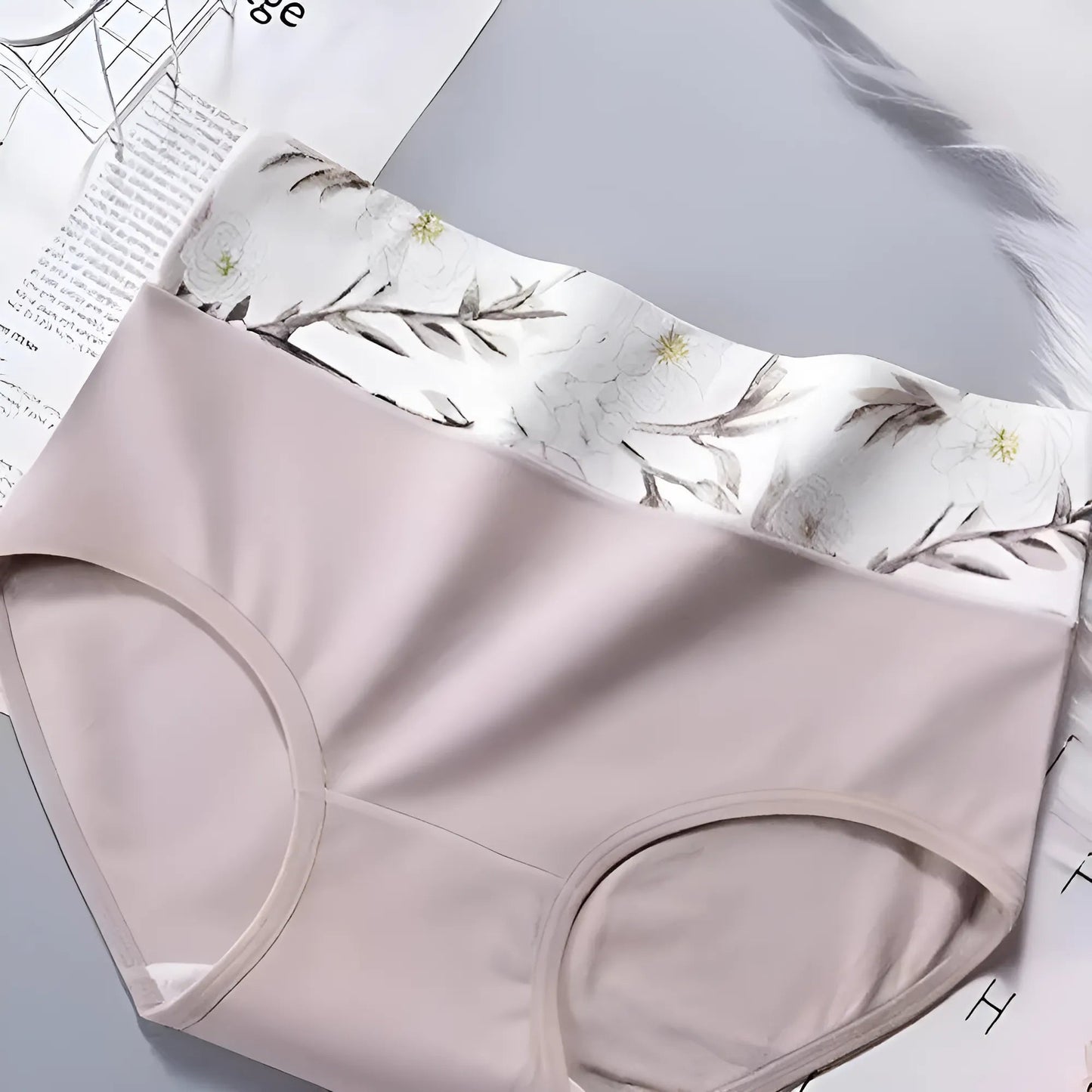 Beige Culottes taille haute classiques