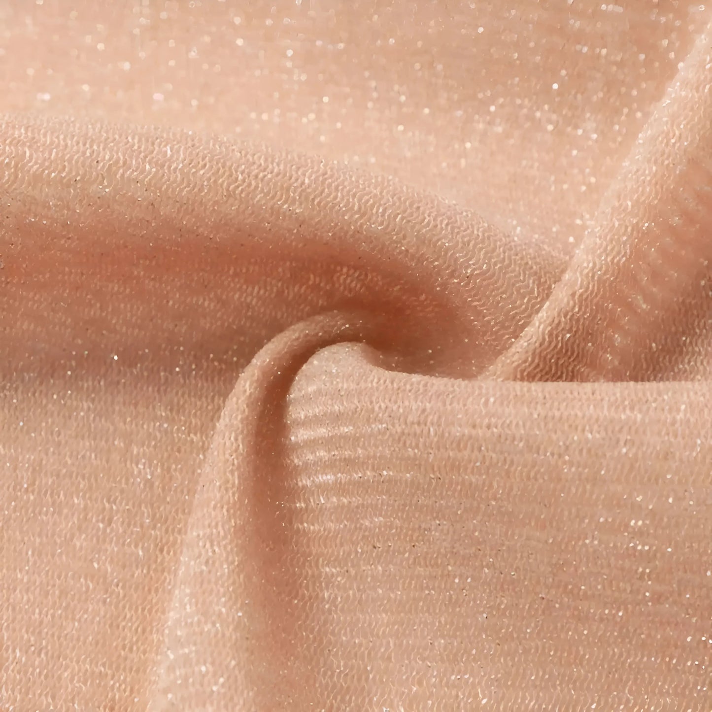 Beige Kimono de plage scintillant