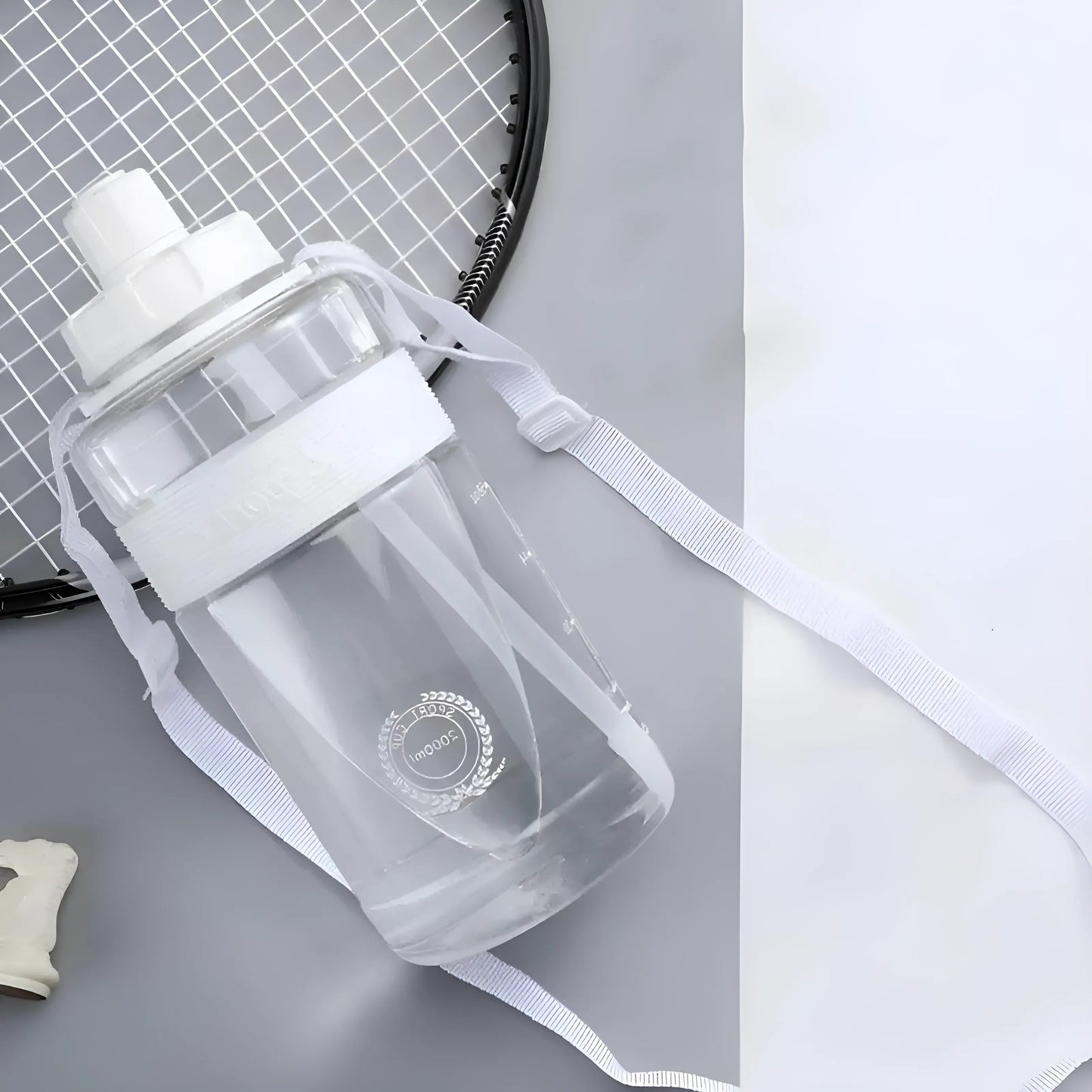 Blanc Grande bouteille d'eau