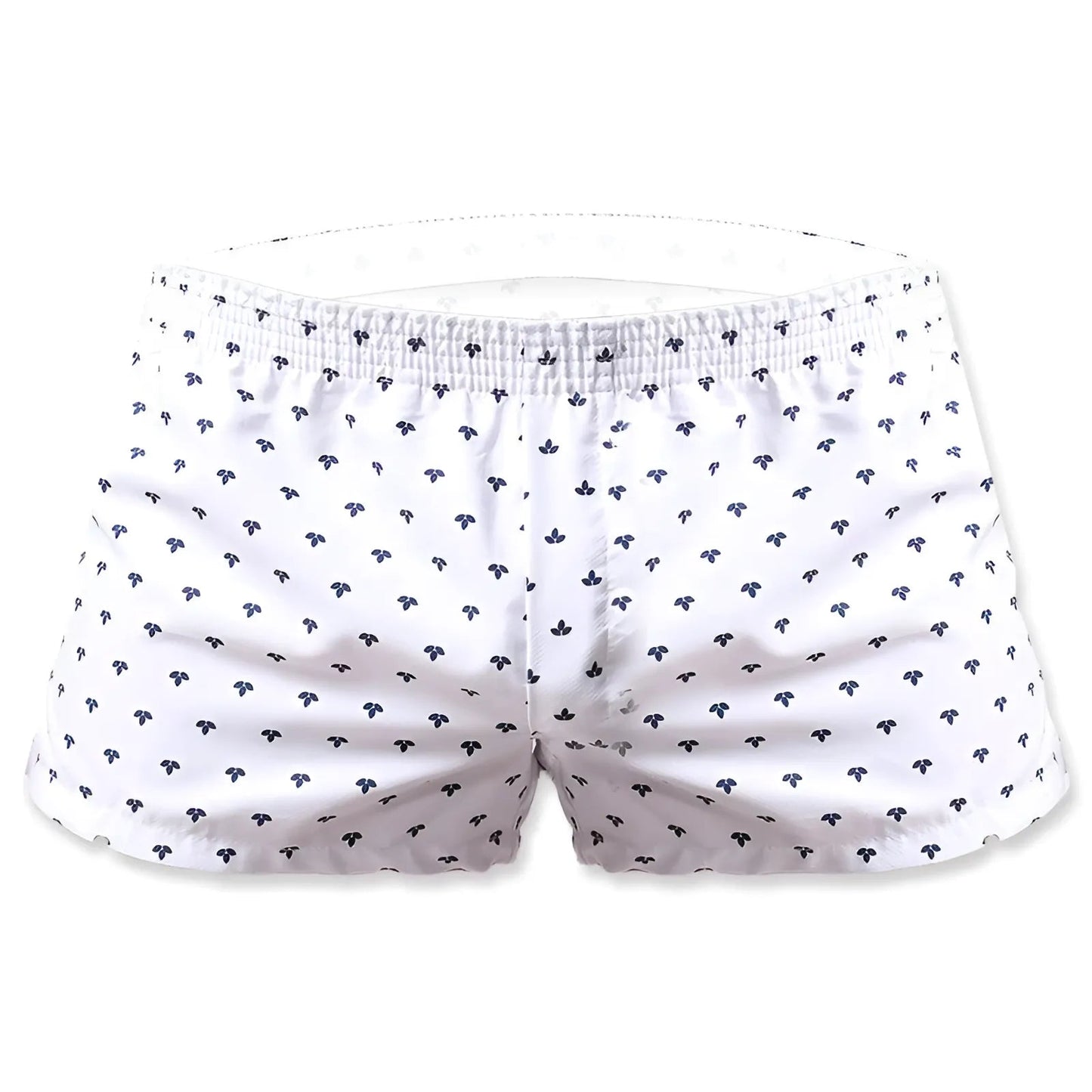 Blanc Shorts boxers amples pour hommes