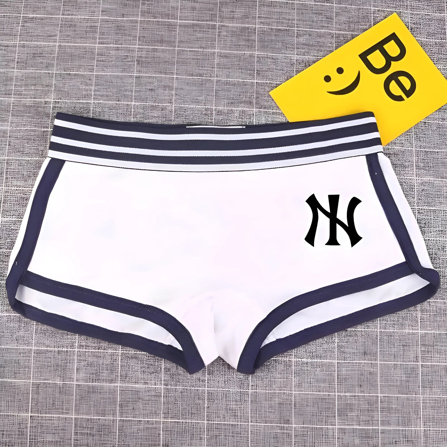 Blanc Shorts de boxe colorés pour femmes