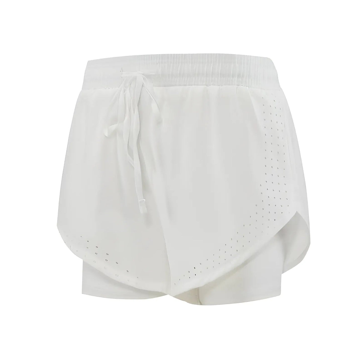 Blanc Shorts de sport