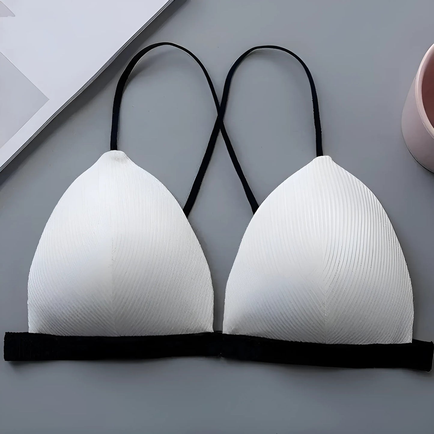 Blanc Soutien-gorge push-up classique
