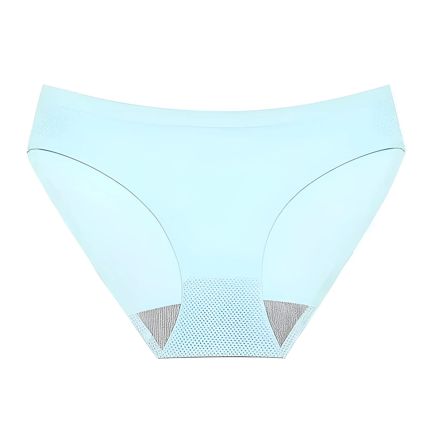 Bleu clair Sous-vêtements respirants sans couture