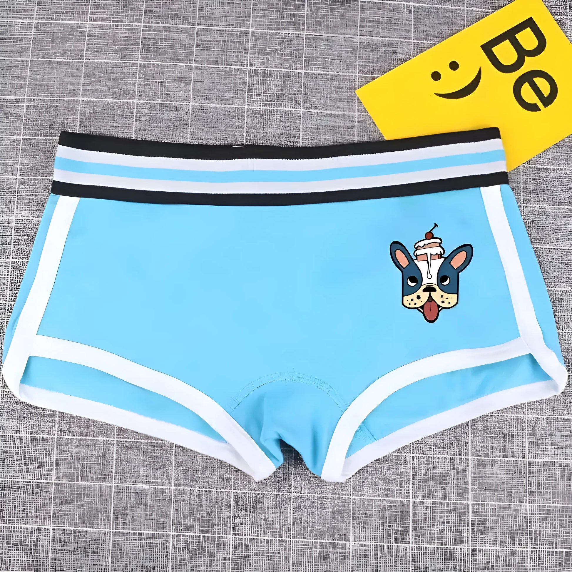 Bleu Shorts de boxe colorés pour femmes
