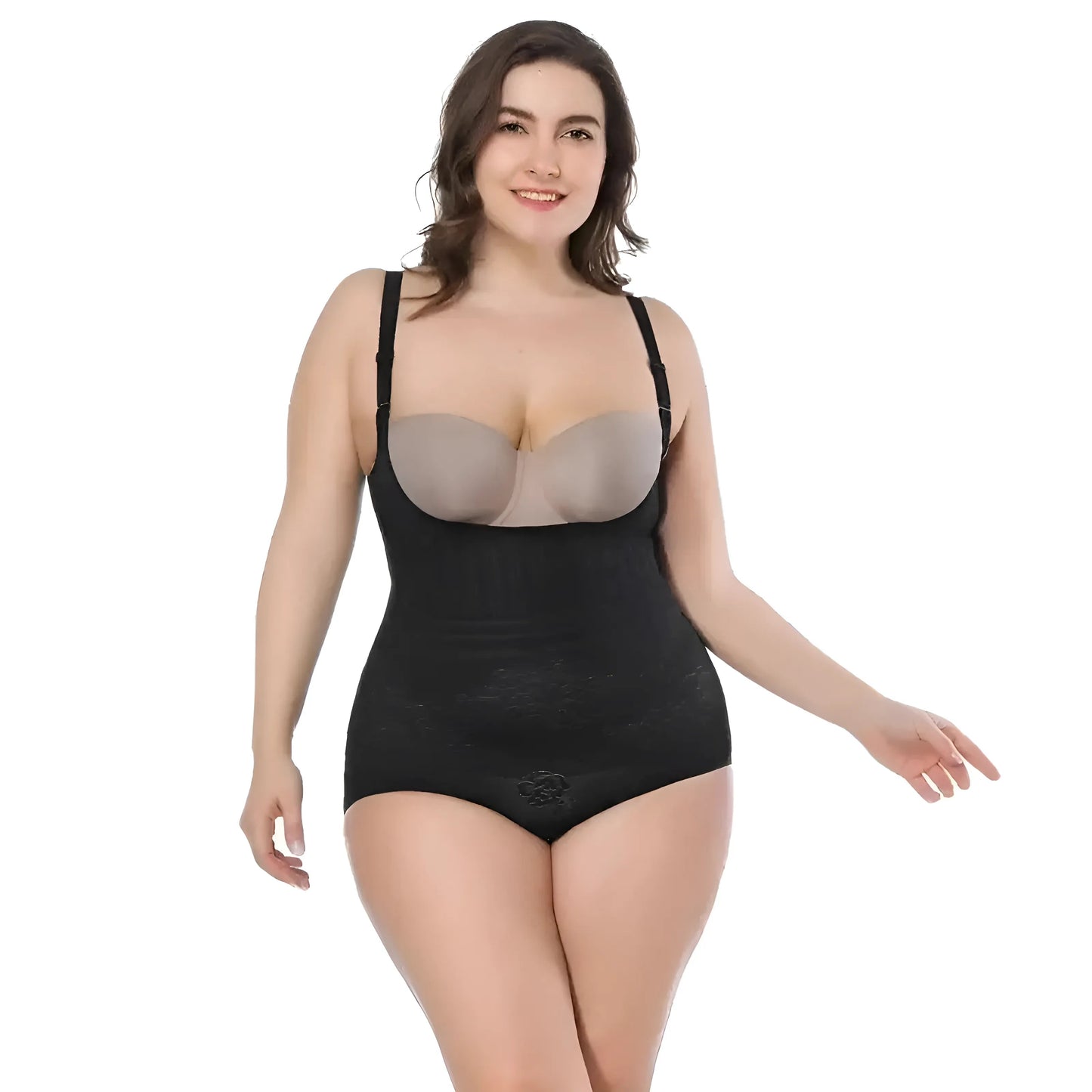 Body en dentelle sculptant