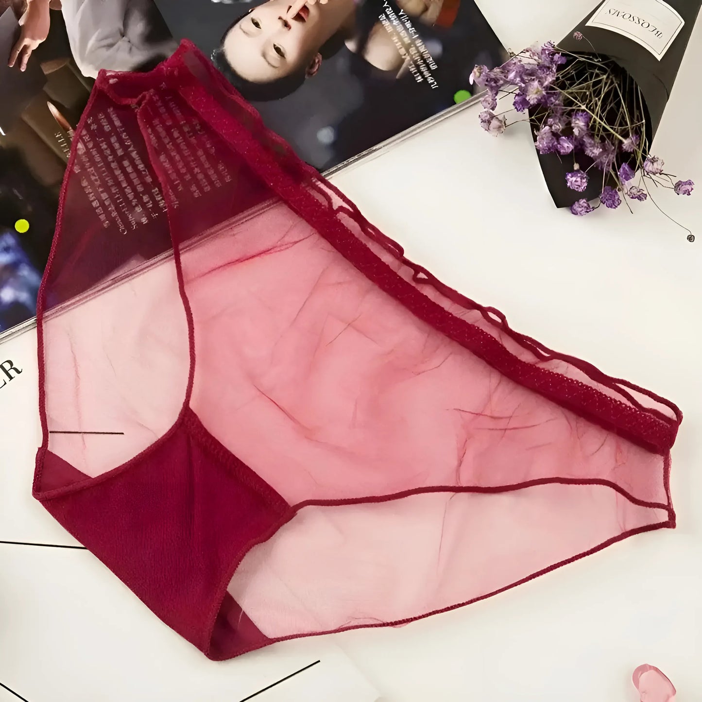 Bourgogne Culottes transparentes